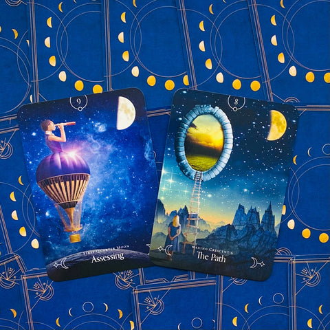 Queen of the Moon Oracle Cards Rockpool