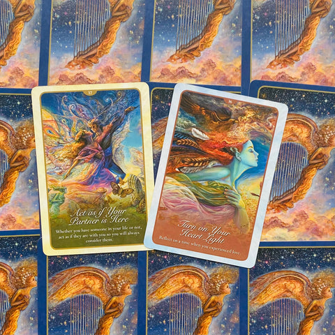 Whispers of love Oracle Cards Blue Angel