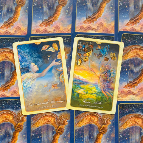 Whispers of love Oracle Cards Blue Angel
