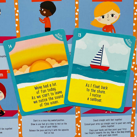 Kids Yoga Adventure cards US Games Systems
