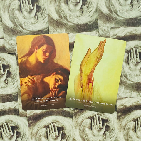 The Prophet Oracle Card set Blue Angel