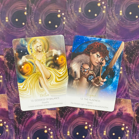Star Temple Oracle Cards Blue Angel