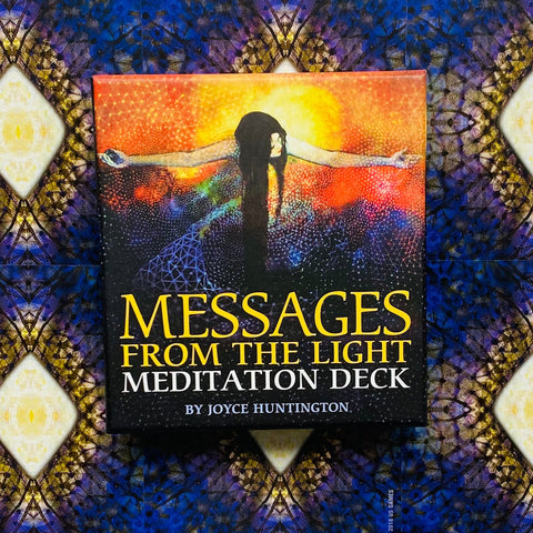 Messages From The Light Meditation Inspirational Cards Deck US Games Systems