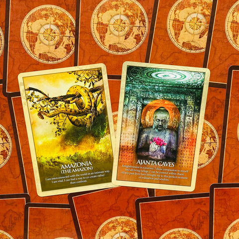 Earth Power Oracle cards Blue Angel