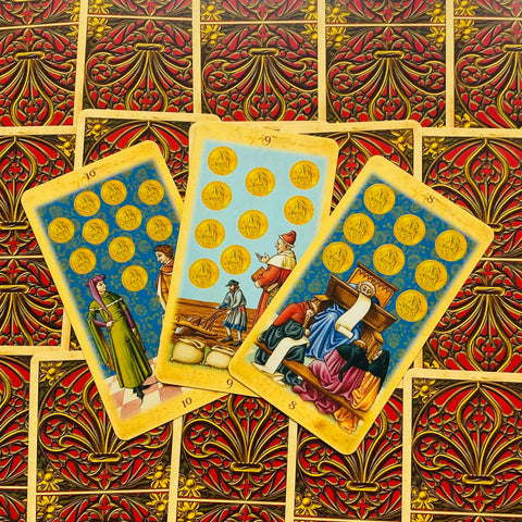 Medieval Tarot Cards Lo Scarabeo