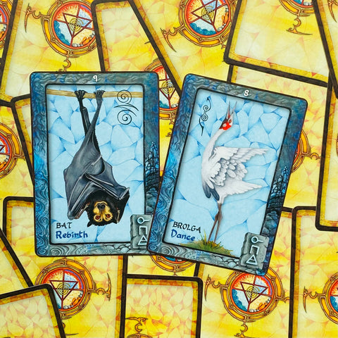 Animal Dreaming Oracle cards Blue Angel