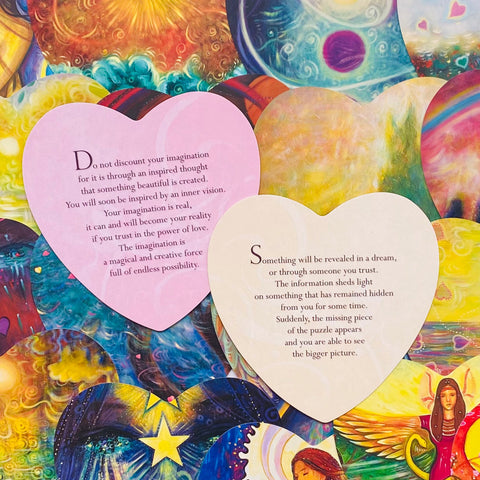 Heart and Soul Oracle cards Blue Angel