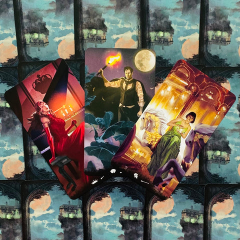 Tarot Of The Haunted House Cards Deck Lo Scarabeo