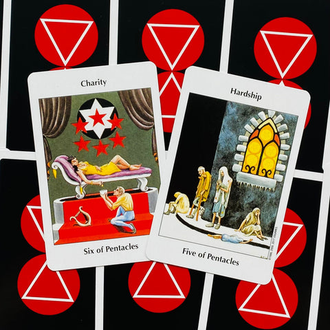 Barbara Walker in a tin Tarot cards US Games Systems