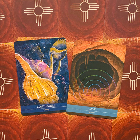 Shamanic Medicine Oracle cards Blue Angel
