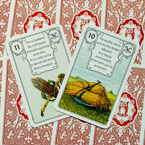 Red Owl Tarot Cards AGM