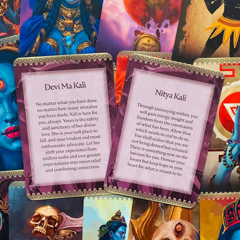 Kali Oracle Pocket Edition Cards Blue Angel