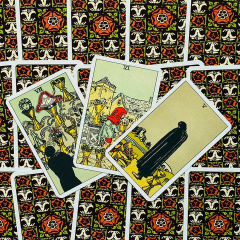 Tarot original 1909 mini Tarot Cards Lo Scarabeo