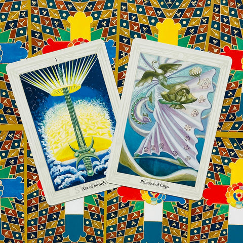 Tarot Cards Aleister Crowley Tarot De Luxe AGM