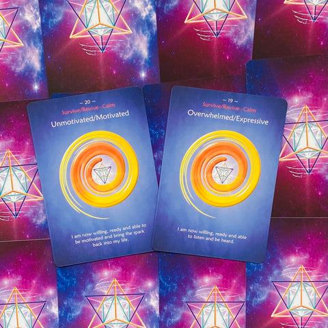 From Survive to Thrive Empowerment cards