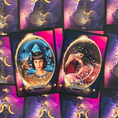 Priestess Codes Oracle Cards Solarus