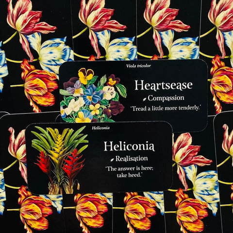 The Language of Flowers Inspiration cards Rockpool