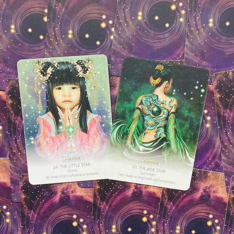 Star Temple Oracle Cards Blue Angel
