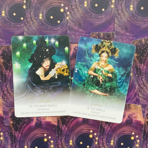 Star Temple Oracle Cards Blue Angel
