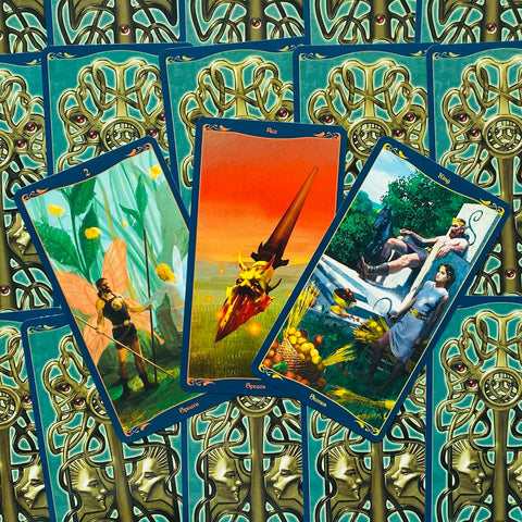 Tarot Of The Celtic Fairies cards Lo Scarabeo