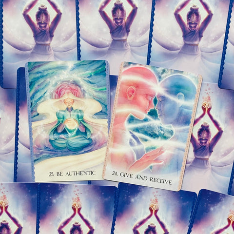 Cosmic Dancer Oracle Cards Blue Angel