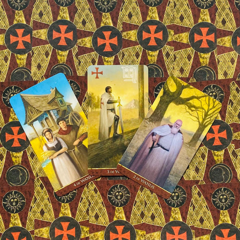 Knights Templar Tarot cards Lo Scarabeo
