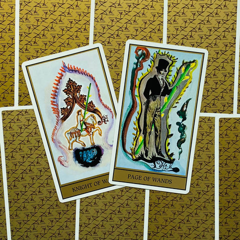 Tarot Universal cards Salvador Dali Gold edition AGM