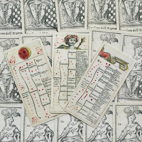Tarocchino Montieri tarot cards Lo Scarabeo