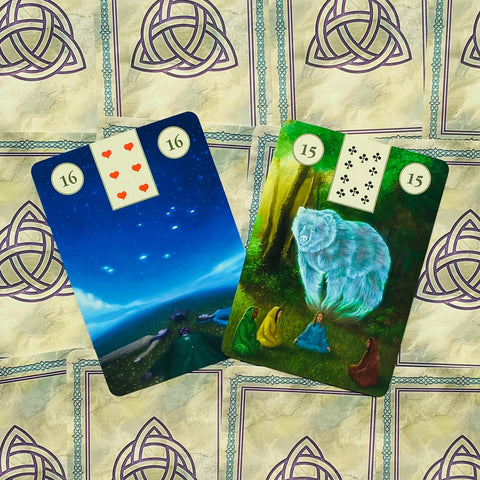 Pagan Lenormand Oracle Cards Lo Scarabeo