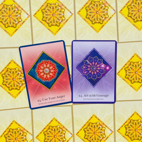 The Secret Language of Your Soul oracle cards Blue Angel