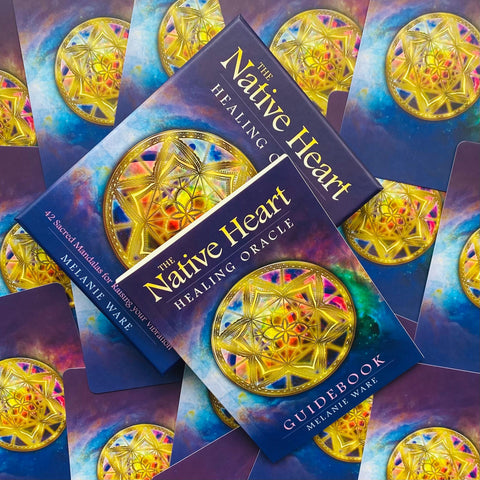 The Native Heart Healing Oracle cards Blue Angel