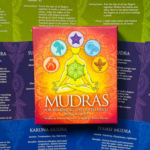 Mudras For Awakening The Five Elements cards US Games Systems