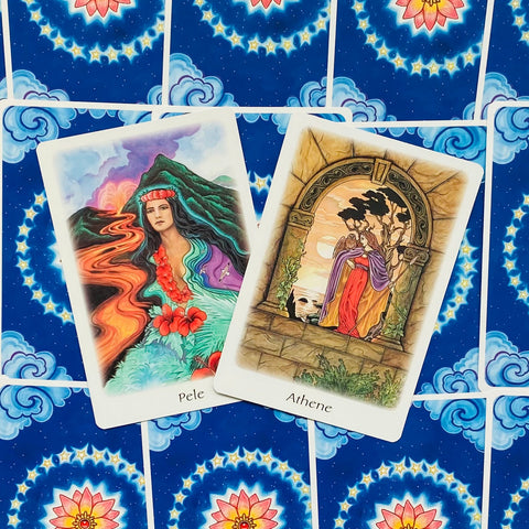 The Oracle Of The Goddess cards AGM