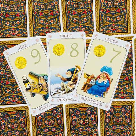 Tarot Of Gnomes cards Lo Scarabeo