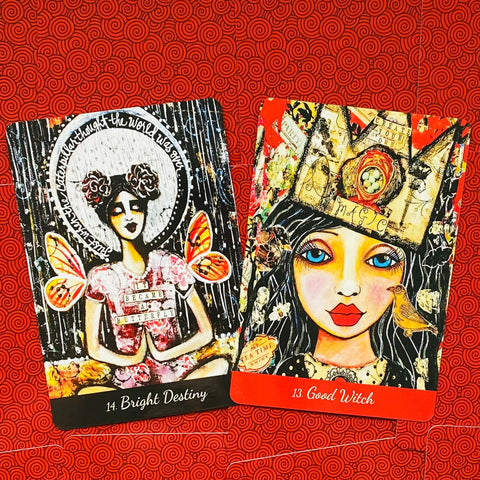 Love Your Inner Goddess Oracle cards Blue Angel