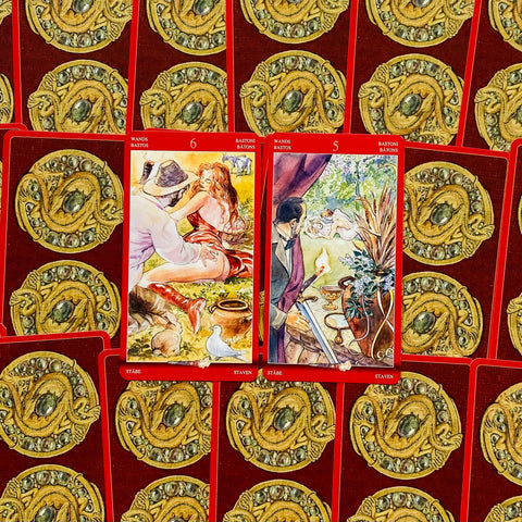 Tarot Of Sexual Magic cards Lo Scarabeo