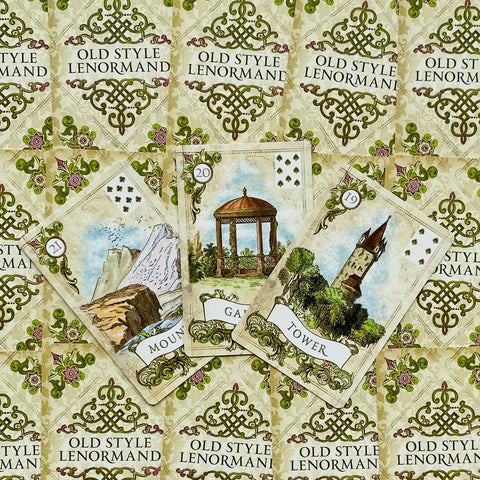Old Style Lenormand Fortune-Telling cards US Games Systems