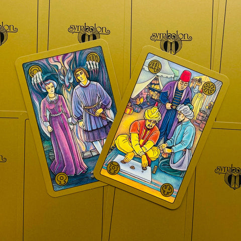Symbolon Pocket Tarot crads AGM