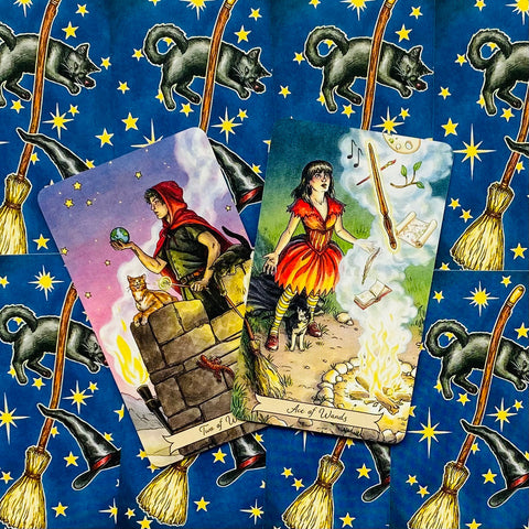 Everyday Witch mini Tarot cards Llewellyn