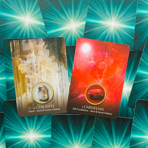 Eternal Crystals Oracle cards Blue Angel