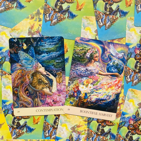 Natures Whispers Oracle Cards Blue Angel