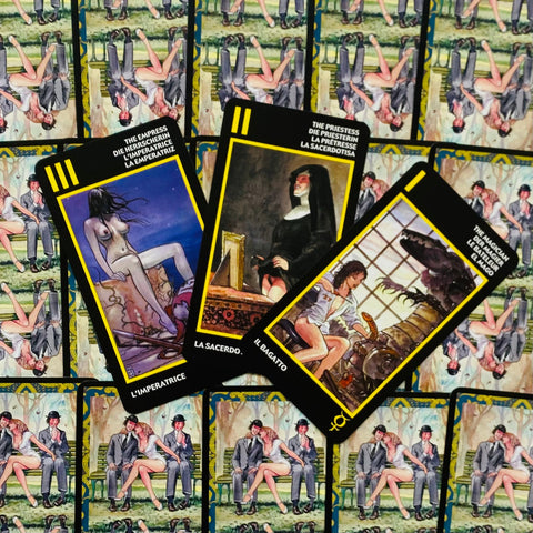 Manara Tarot Cards Lo Scarabeo