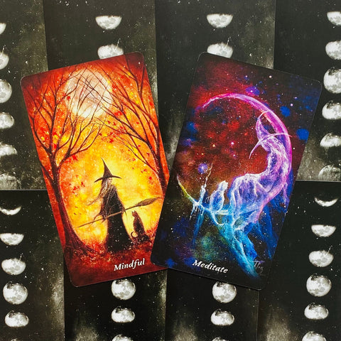 Earthly souls and spirits Moon Oracle Cards and guidebook US Games Systems