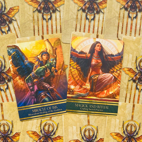 Isis Oracle Cards Blue Angel