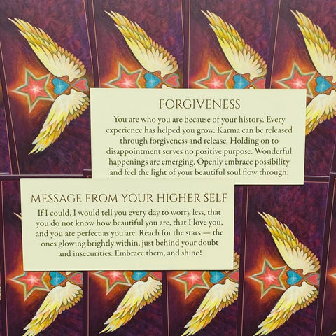 Eternal Light Mini Oracle cards Blue Angel