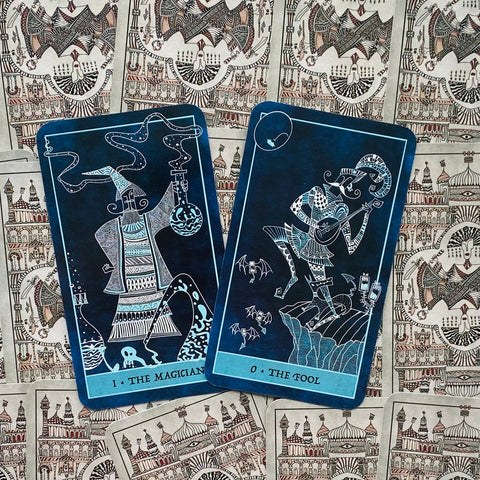 Tarot of Light and Shadow cards deck Watkins Publishing