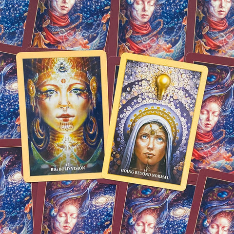 Sacred Rebels Oracle cards Blue Angel