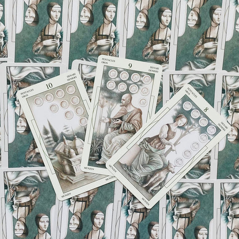 Leonardo Da Vinci Tarot Cards Lo Scarabeo