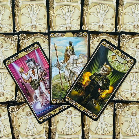 Cat Tarot Cards Lo Scarabeo