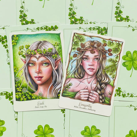 Feary Temple Oracle Cards Blue Angel